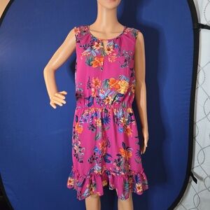 Floral Sleeveless Dress